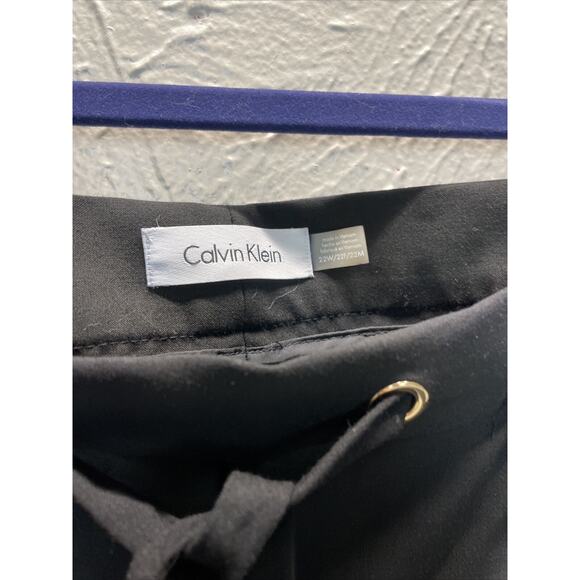 NWT Calvin Klein Womens Plus‎ Size Soft Draw-String Pants Black Size 22W - Picture 3 of 7